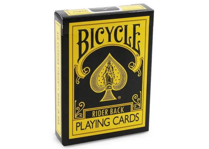 Карти гральні Bicycle - Reverse (Yellow & Black)
