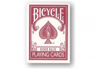 Карти гральні Bicycle Metallic deck Ruby