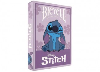 Карты игральные Bicycle Disney Stitch (purple)