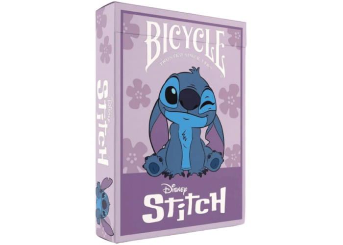 Карты игральные Bicycle Disney Stitch (purple)