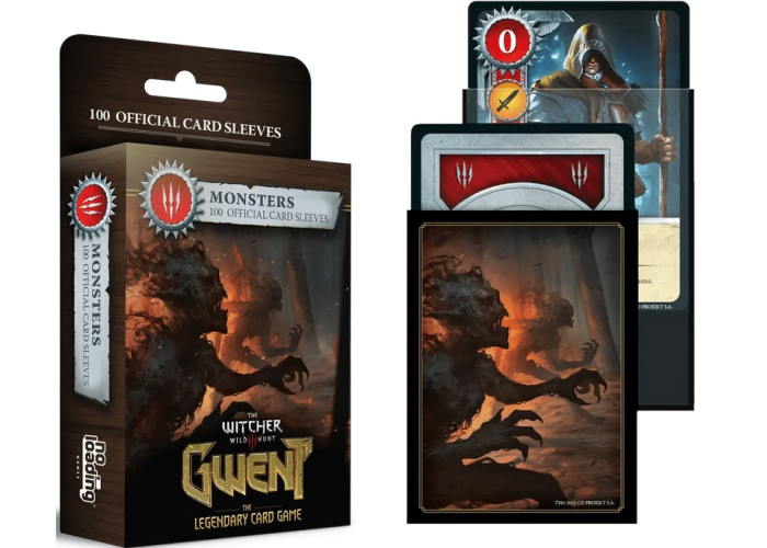 Протектори Гвинт Монстри (Gwent Sleeves Monsters) (100 шт.)