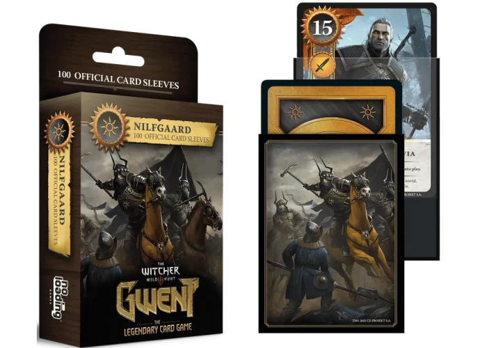 Протектори Гвинт Нільфгаард (Gwent Sleeves Nilfgaard) (100 шт.)