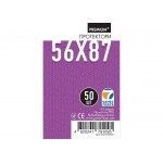 Протекторы для карт Games7Days (56 х 87 мм, Standard USA, 50 шт.) (PREMIUM Plus)