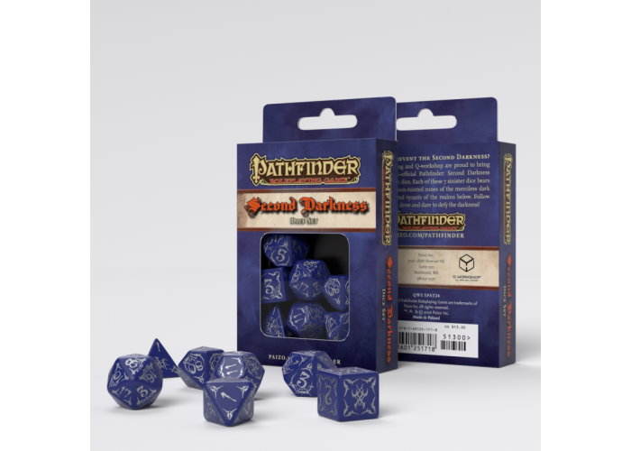 Набор кубиков Pathfinder Second Darkness Dice Set (7 шт.)
