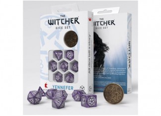 Набор кубиков The Witcher Dice Set. Yennefer - Lilac and Gooseberries (7 шт.)