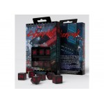 Набор кубиков Cyberpunk Red Essential Dice Set (6 шт.)