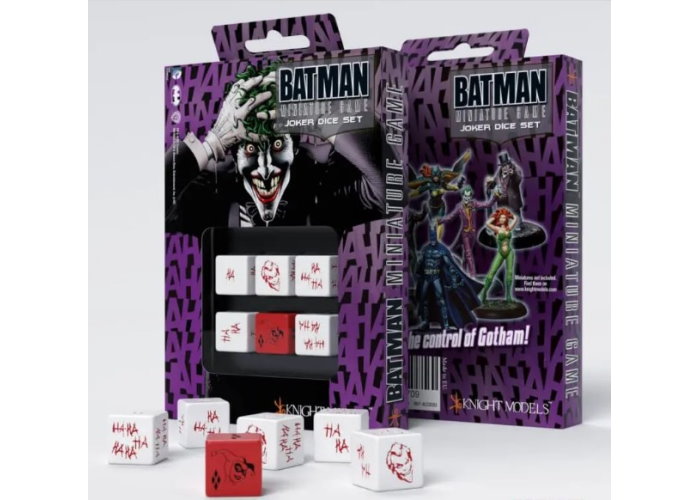 Набір кубиків Batman Miniature Game - D6 Joker Dice Set (6 шт.)