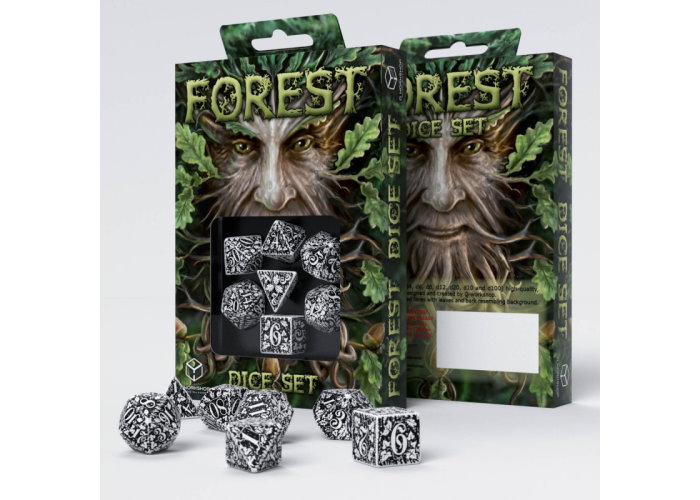 Набір кубиків Forest 3D Taiga Dice Set (7 шт.)