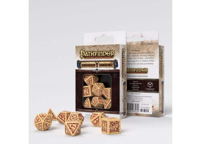 Набір кубиків Pathfinder Ironfang Invasion Dice Set (7 шт.)