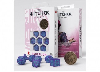 Набір кубиків The Witcher Dice Set. Dandelion - Half a Century of Poetry (7 шт.)