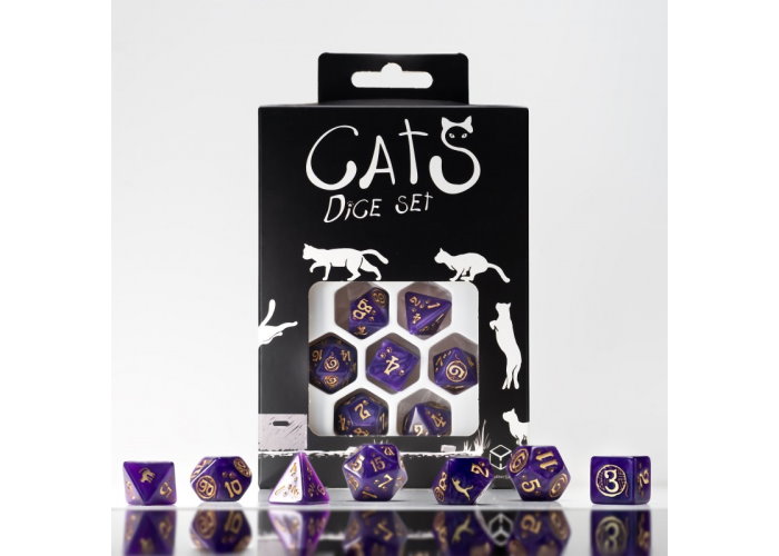 Набор кубиков Cats Dice Set: Purrito (7 шт.)