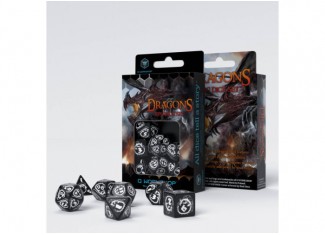 Набор кубиков Dragons Hematite Dice Set (7 шт.)