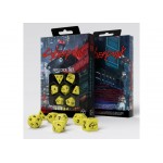 Набор кубиков Cyberpunk Red Dice Set - Danger Zone (7 шт.)
