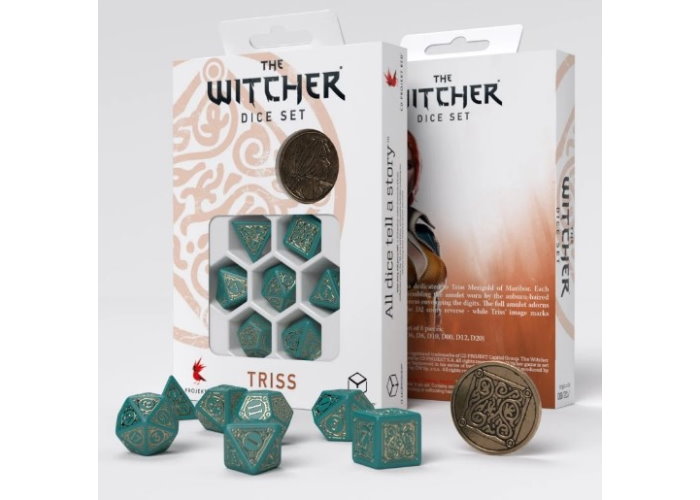Набор кубиков The Witcher Dice Set. Triss - The Beautiful Healer (7 шт.)