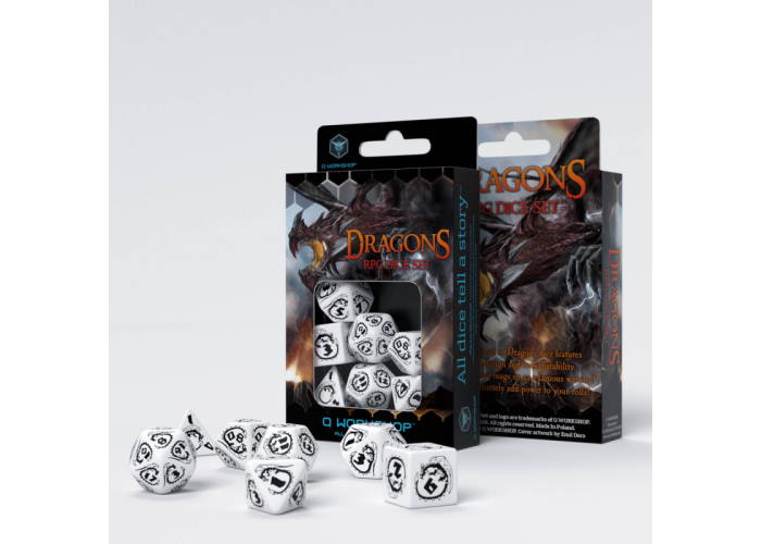 Набір кубиків Dragons Opal Dice Set (7 шт.)