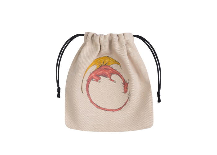 Мешочек для кубиков Dragon Beige & multicolor Dice Bag