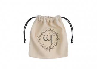 Мешочек для кубиков Elvish Beige & black Dice Bag