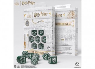 Набор кубиков Harry Potter. Slytherin Modern Dice Set - Green (7 шт.)