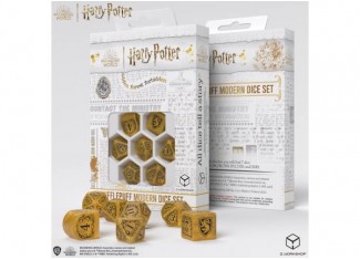 Набор кубиков Harry Potter. Hufflepuff Modern Dice Set - Yellow (7 шт.)