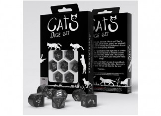 Набор кубиков CATS Modern Dice Set: Waffle (7 шт.)