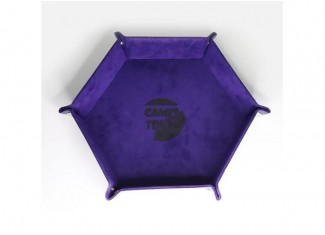 Лоток для кубиков Hexagon dice tray - Dark purple