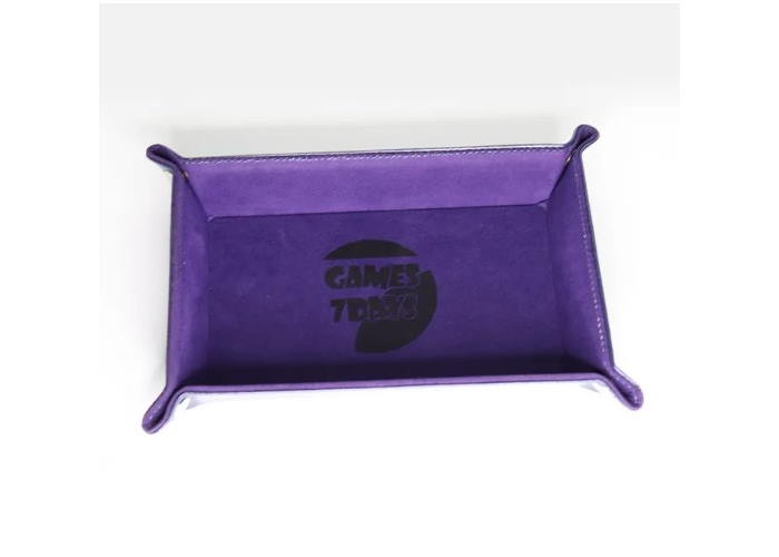 Лоток для кубиков Rectangle dice tray - Dark purple