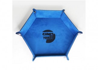 Лоток для кубиков Hexagon dice tray - Light blue