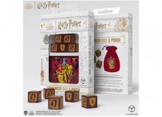 Набор кубиков Harry Potter. Gryffindor Dice & Pouch (5 шт. + мешочек)