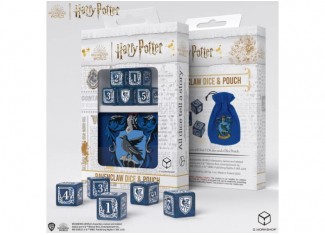 Набір кубиків Harry Potter. Ravenclaw Dice & Pouch (5 шт. + мішечок)