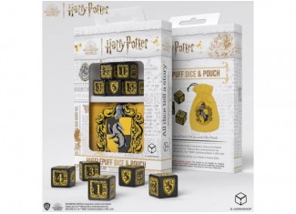 Набір кубиків Harry Potter. Hufflepuff Dice & Pouch (5 шт. + мішечок)