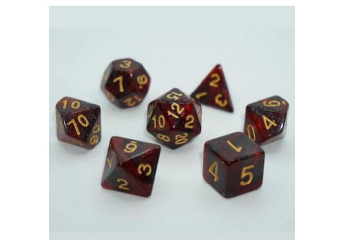 Набор кубиков Galaxy 7 Dice Set - Red (7 шт.) Набор кубиков Galaxy 7 Dice Set - Red (7 шт.)