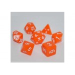 Набор кубиков Opaque 7 Dice Set - Orange (7 шт.)