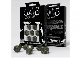 Набор кубиков Cats Dice Set: Pixel (7 шт.)