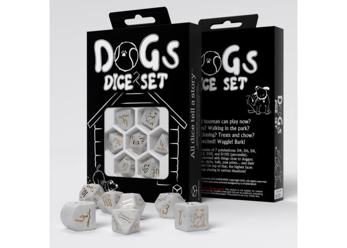 Набор кубиков DOGS Dice Set: Charlie (7 шт.)