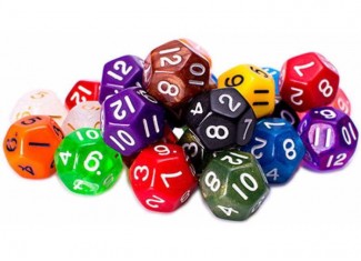 Кубик гральний D12 (1 шт.)