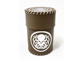 Чаша для кубиков Ктулху (коричневая) (Dice cup Cthulhu brown)