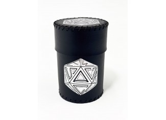 Чаша для кубиків D20 (чорна) (Dice cup D20 black)