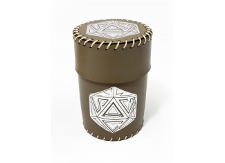 Чаша для кубиків D20 (коричнева) (Dice cup D20 brown)