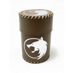 Чаша для кубиків Вовк (коричнева) (Dice cup Wolf brown)