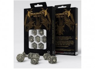 Набір кубиків Dracopolis Dice Set: Scandinavian Blackfang (7 шт.)