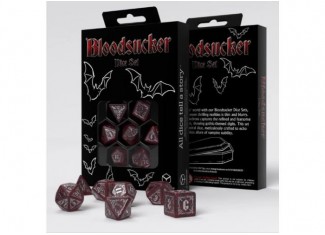 Набір кубиків Bloodsucker Dice Set: Scarlet (7 шт.)