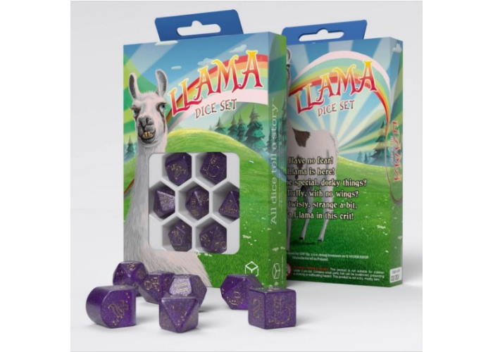 Набір кубиків Llama Dice Set: Zippy (7 шт.)