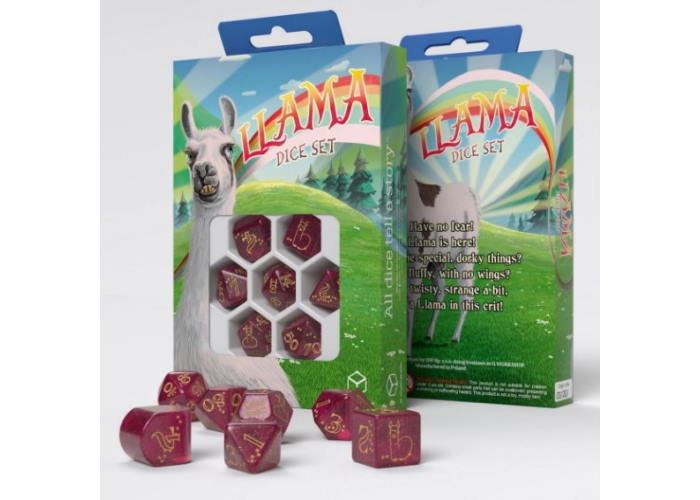 Набір кубиків Llama Dice Set: Puffy (7 шт.)