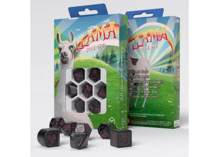 Набір кубиків Llama Dice Set: Spitty (7 шт.)