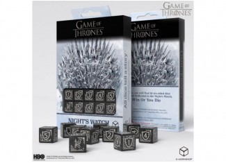 Набор кубиков Game of Thrones. Night's Watch 10xD6 Dice Set (10 шт.)