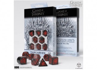 Набор кубиков Game of Thrones. Targaryen Dice Set (7 шт.)