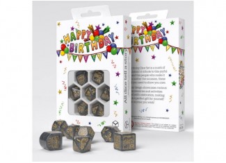 Набір кубиків Happy Birthday Dice Set: Confetti (7 шт.)