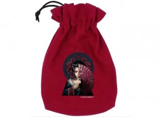 Мешочек для кубиков Anne Stokes Dice Pouch: Geisha Skull