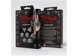 Набор кубиков Tribal Dice Set: Pearl & Brown (7 шт.)