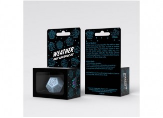 Кубик Weather Generator Die: Blue&Black